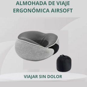 ALMOHADA DE VIAJE ERGONÓMICA AIR SOFT