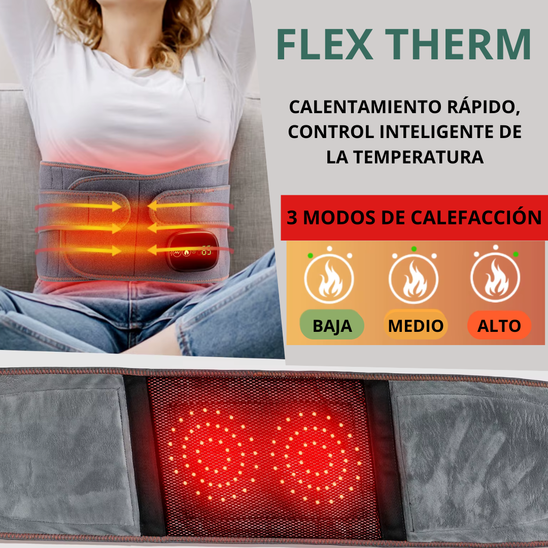 CINTURÓN FLEXTHERM - PARA EL DOLOR LUMBAR
